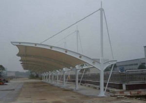膜結(jié)構(gòu)停車(chē)棚布張拉型怎樣施工安裝 膜結(jié)構(gòu)停車(chē)棚布張拉型怎樣施工安裝