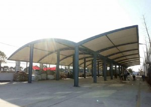 膜結(jié)構(gòu)車棚UV光固化環(huán)境膜有什么產(chǎn)品特點? 膜結(jié)構(gòu)車棚UV光固化環(huán)境膜有什么產(chǎn)品特點?